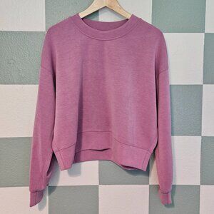Lululemon Perfectly Oversized Cropped Softstream Crewneck
